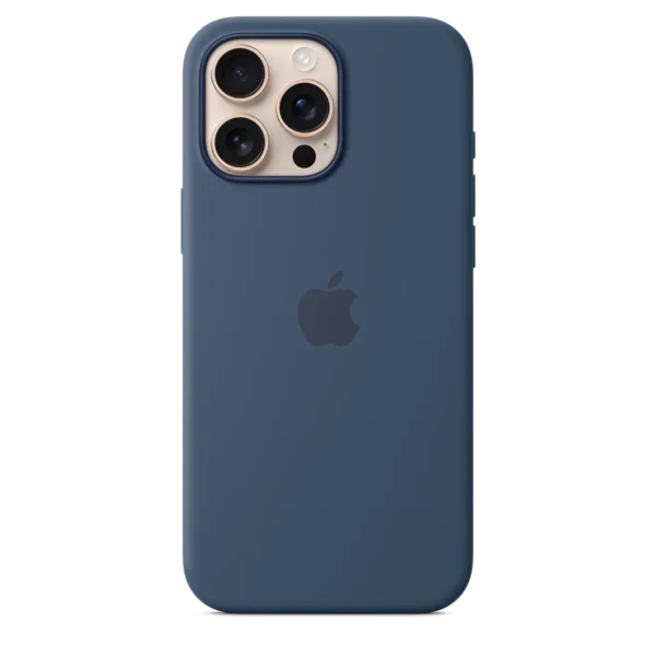 بوشيط سيليكون ايفون 16 برو ماكس - iPhone 16 Pro Max Silicone Case with MagSafe