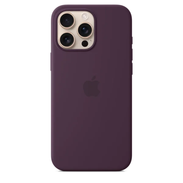 ⁦بوشيط سيليكون ايفون 16 برو ماكس - iPhone 16 Pro Max Silicone Case with MagSafe⁩ - الصورة ⁦5⁩